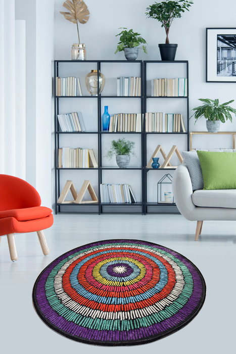 Conceptum Alfombra Bubble Multicolor 100 cm Conceptum Alfombra Bubble Multicolor 100 cm